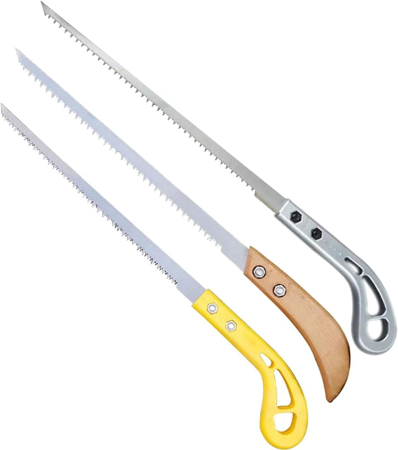3Pcs Outdoor Portable Hand Saw, Flexaza Outdoor Portable Handsaw, Flexaza Hand Saw, Rugged Blade Hand Saw