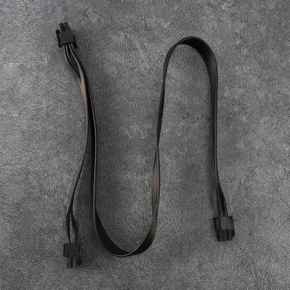 3Pcs PCI Express 8Pin to Dual 6+2Pin Power Supply Cable PCIe 8 Pin 1 to 2 Spliter Cable for RM//-M Series,3 x PCIe 8 Pin male to Dual 2x 8 Pin (6+2) male cable,Black