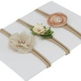 thumbnail image 1 of 3Pcs Pearl Baby Flower Headband Hair Band Elastic Headwear Photo Props, 1 of 7