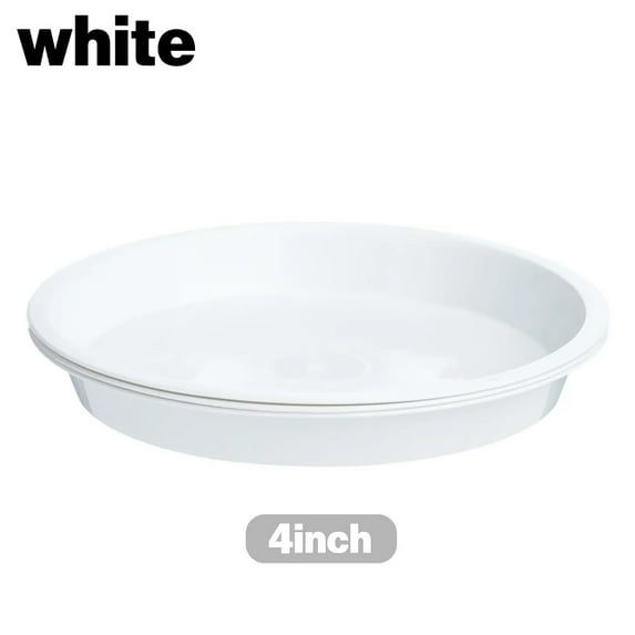3Pcs Plant Saucer 4/6/7/8/10 inch Drip Trays Plastic Tray Saucers Indoor Outdoor Flower Pot Round