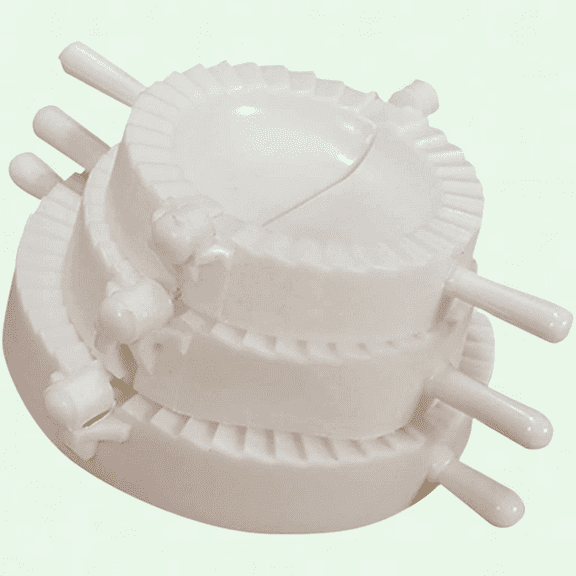 3Pcs Plastic Empanada Press Ravioli Mold Pierogi Dumpling Maker Kitchen Accessories