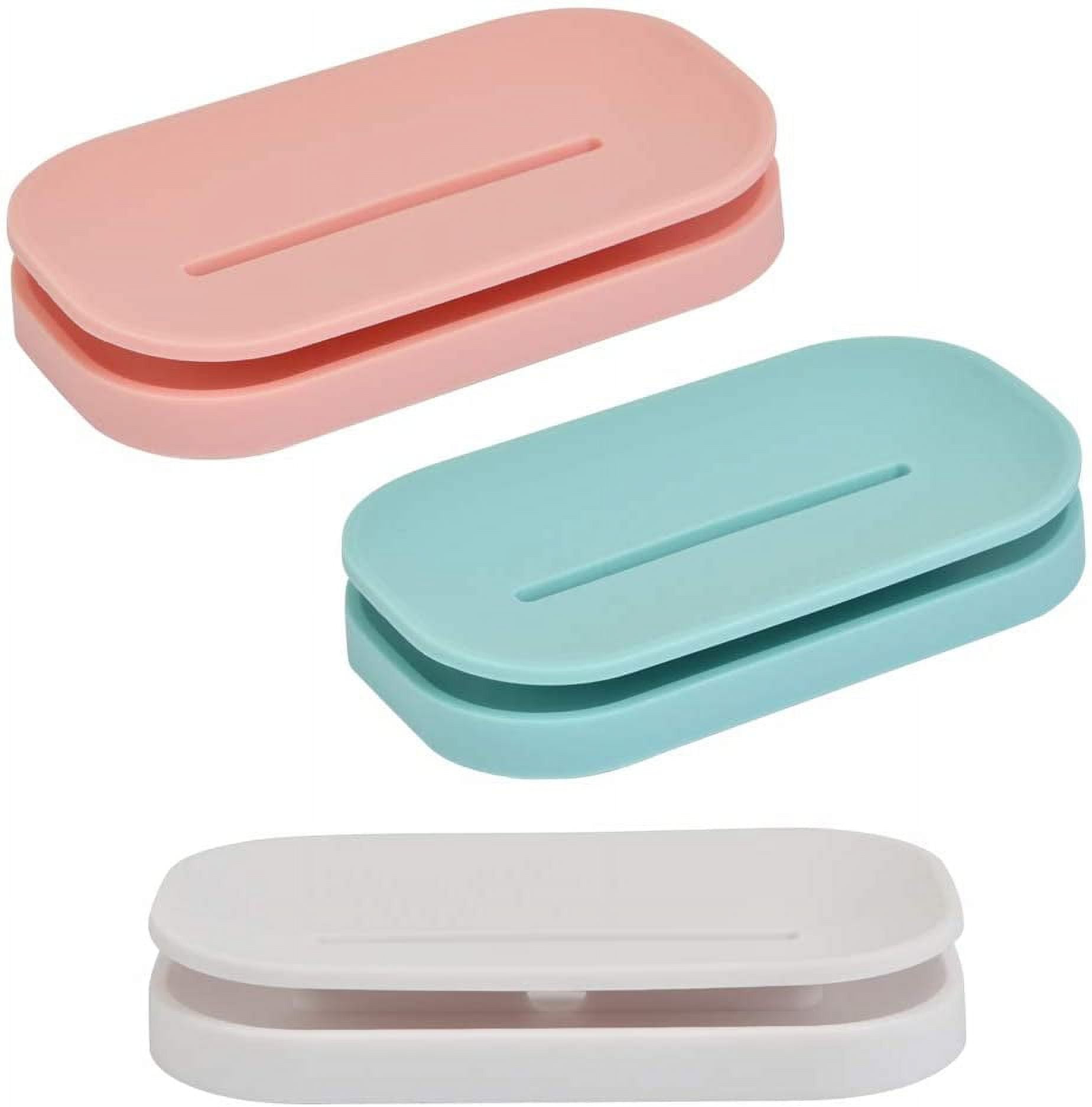 Self-Draining Soap Dish – Pink & Navy Boutique