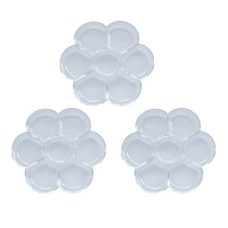 Premium Clear Acrylic Paint Palette, Easy Clean Transparent Non-Stick  Upgrade Paint Tray Palette, Good For Acrylic Or Oil Painting, 4Pcs -  Imported Products from USA - iBhejo