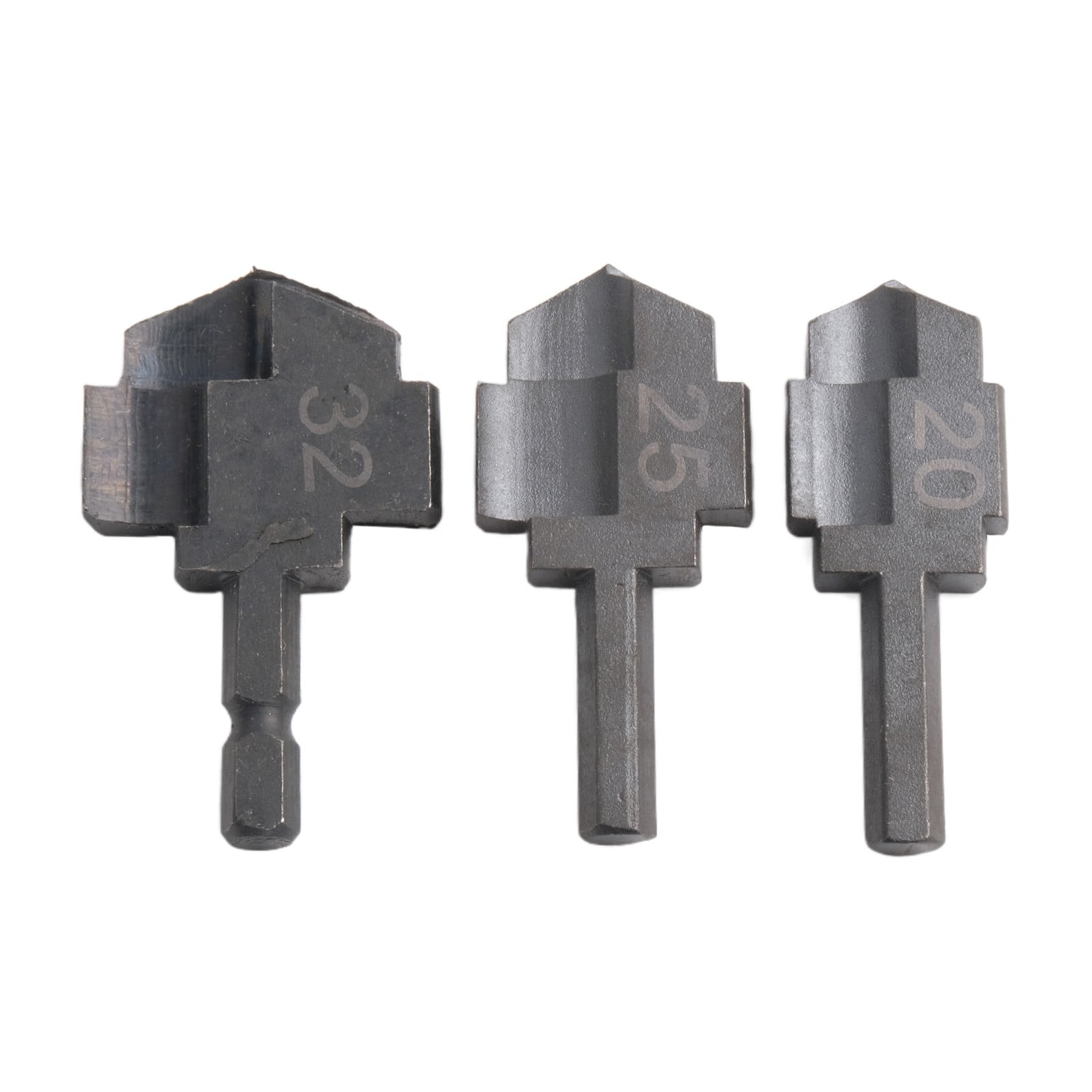 3Pcs Ppr Lifting Drill Bit Step Socket Water Pipe Expansion Connector ...