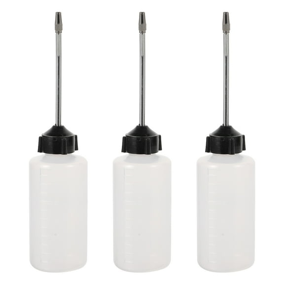 LITINKIMI 3Pcs Plastic Sewing Machine Oil Bottle Leakproof Oiler for Household Appliances