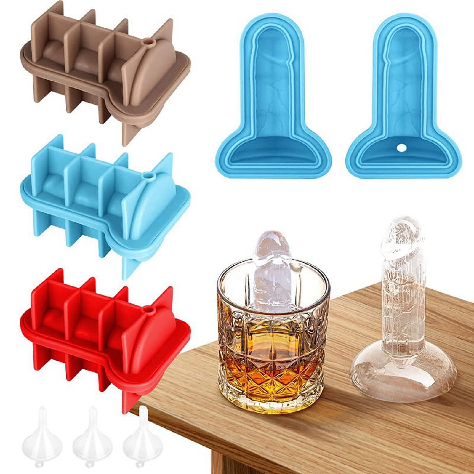 Prank Ice Cube Molds For Adults, Novelty Ice Cube Trays Prank