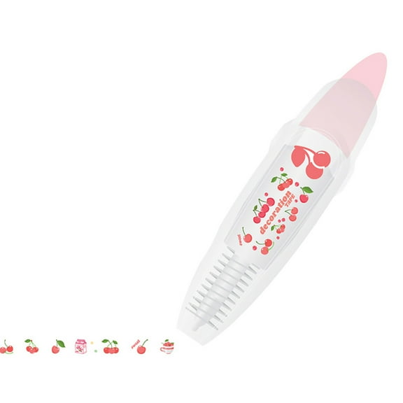 3Pcs Press Lace Correction Tape, xqxayjr Press Lace Correction Tape Decorative Pen, Refillable Infinite Ink System for Journaling Scrapbooking, DIY Cute Animal Designs Cat Owl Coffee Cup, Craft