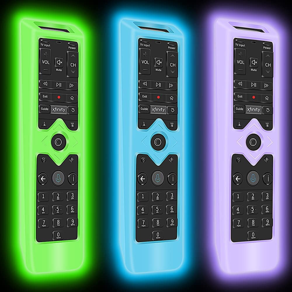 3Pcs Protective Case Skin for Xfinity Remote Control,Silicone Case Skin ...