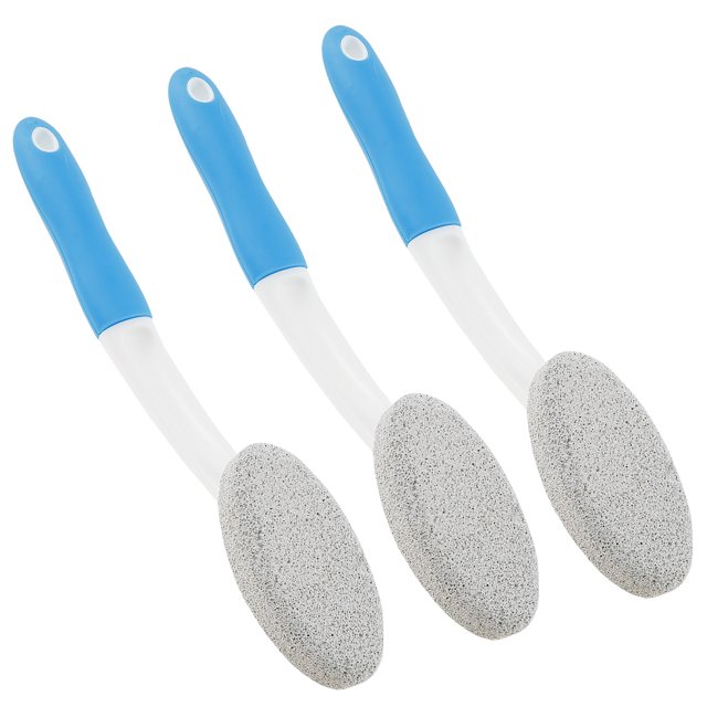 3Pcs Pumice Stone Cleaning Brush Robust Sink Cleaning Brush Handle