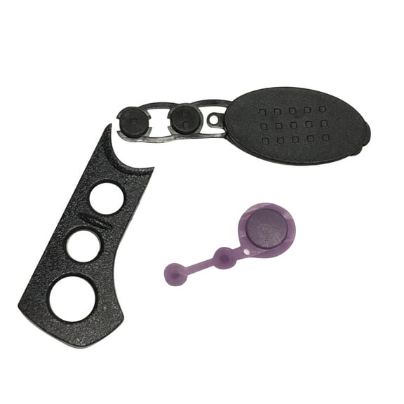 3Pcs Quality Rubber Button PTT Bezel Set Durable Replacement for Motorola XTS5000 and XTS3000 Walkie-Talkies