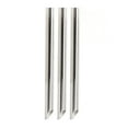 3Pcs Receiving Tubes Medical Grade Stainless Steel Holding Piercing