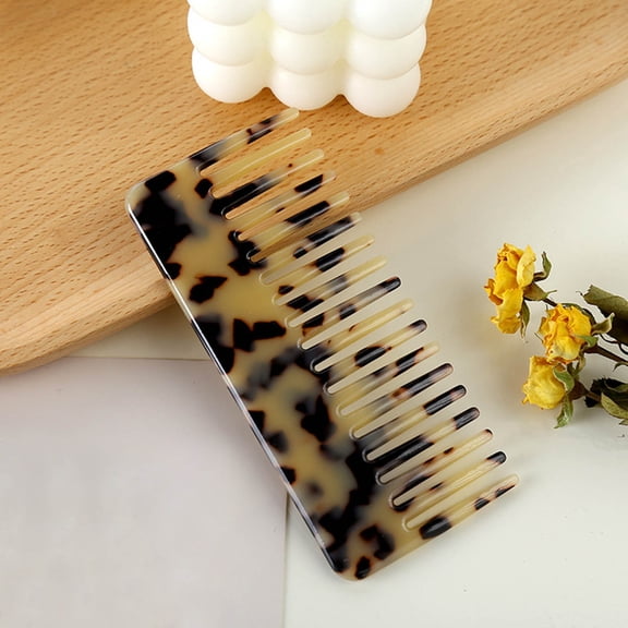 3Pcs Retro Style Hair Comb! Vacemry Acetate Material Anti Static, Wide Tooth Detangling, For Men Women, Home, Salon Use, Smooth Glide, Promotes Healthy Hair