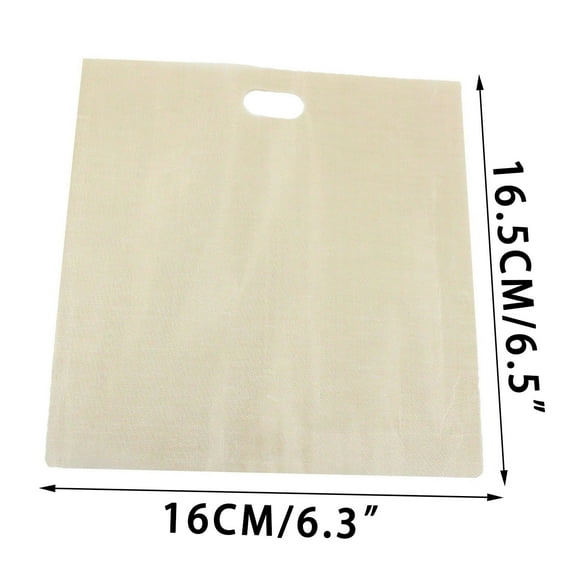 3Pcs Reusable Toaster Bags for Grilled Cheese! Bzdzmqm Non-Stick Heat Resistant Bread Bags, PTFE Coated Sandwich Bags for Toasters and Ovens, Durable Kitchen Tool for Breakfast, Camping, and Air