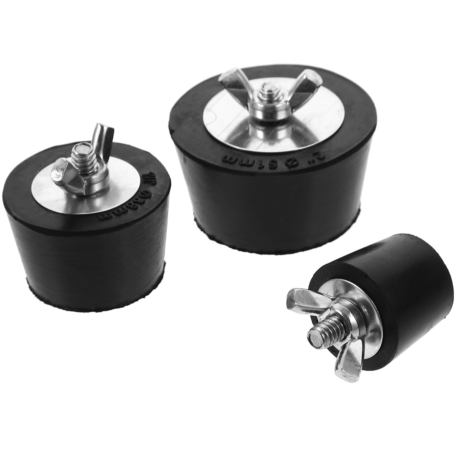 3Pcs Rubber Pool Plugs Pool Return Line Plugs Pool Plugs for Inground