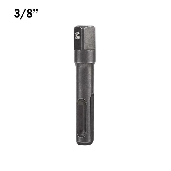 3Pcs Sds Adapter Sds Plus Shank Socket Driver Adapter 1/4" 3/8" 1/2" Extension Drill Bits Bar Power Drill Socket Adapter Tools Fangkenuo