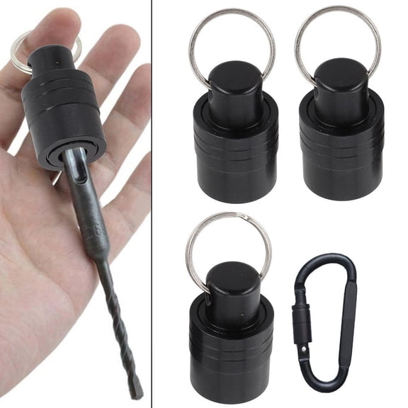 3Pcs Sds Shank Screwdriver Bits Holder Extension Bar Drill Storage Keychain E0329