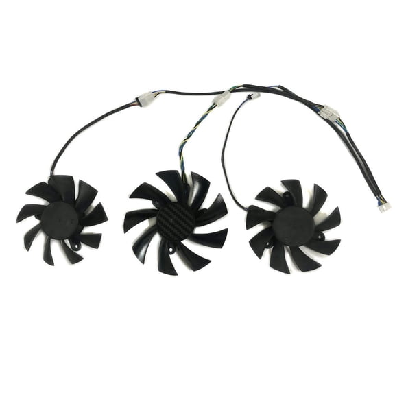 3Pcs/Set 75MM*2+85MM*1,GPU Video Card Cooler,For RTX 3090,VGA Graphics Card,Can Replace PLA09215S12H+PLA08015S12HH