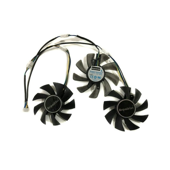 3Pcs/Set GPU Cooler,Video Graphics Card Cooling Fan,For GF-GTX980Ti-E6G/HOF,GTX 980HOF,KFA2 GTX980TI LN2 GOC