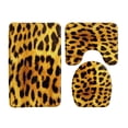 thumbnail image 1 of 3Pcs Set Nordic Leopard Pattern Bathroom Shower Bath Mat Toilet Lid Cover bedroom Carpet Rugs Home Decor Animal Kitchen Door Mat, 1 of 5