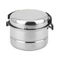 thumbnail image 1 of 3Pcs Set Camping Picnic Pot Stainless Steel Cookware Picnic Pan Set, 1 of 6