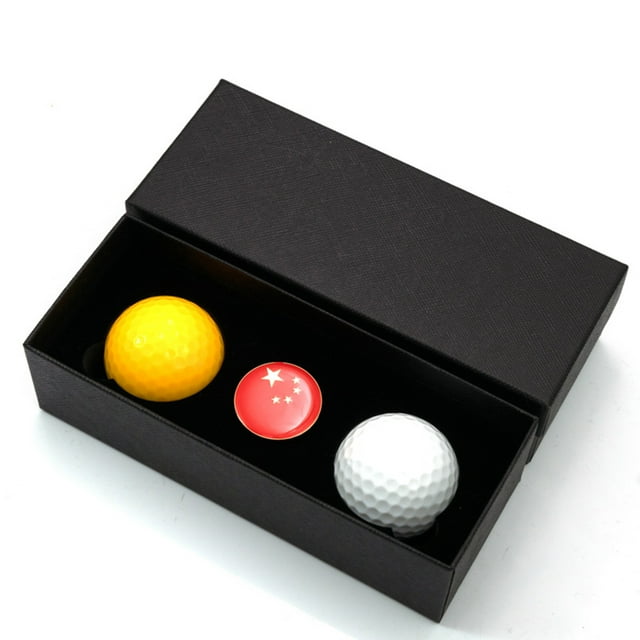 3Pcs/Set Personalized Golf Ball Gift Set with Armband Compact Portable Complete Golf Balls Gift Box Kit