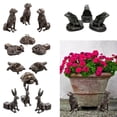 thumbnail image 1 of 3Pcs/Set Plant Pot Feet Cat Dog Design Flower Pot Risers Holders Stand Holder, 1 of 6