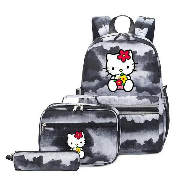 Hello kitty trolley bag for school hotsell