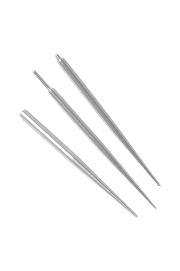 3Pcs/Set Stainless Steel Piercing Taper Ear Piercing Insertion Tool Body Stretching Piercings kit Insertion Tapers
