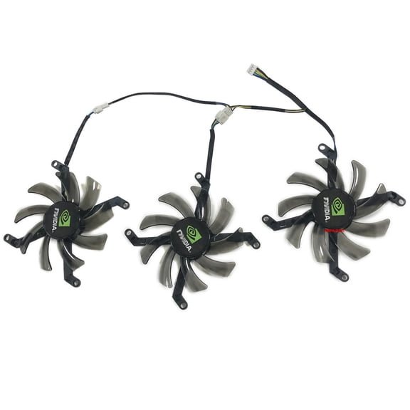 3Pcs/Set T129215SU,GPU Cooler,Video Card Fan,For GTX 1080Ti 11GB XLR8 GAMING OC,Graphics Card Cooling