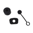 thumbnail image 1 of 3Pcs/Set Tumbler Spill Stopper Food Grade BPA Free Silicone Straw Cover Dust-proof No Spill 30/40oz Tumbler Straw Tip Topper Protector Cup Accessories, 1 of 6