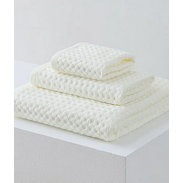 3Pcs/Set Waffle Weave 100% Cotton Bath Towel Set Towels Absorbent And Soft Towel Hand Towel Bath Towel Colorful Bath Products