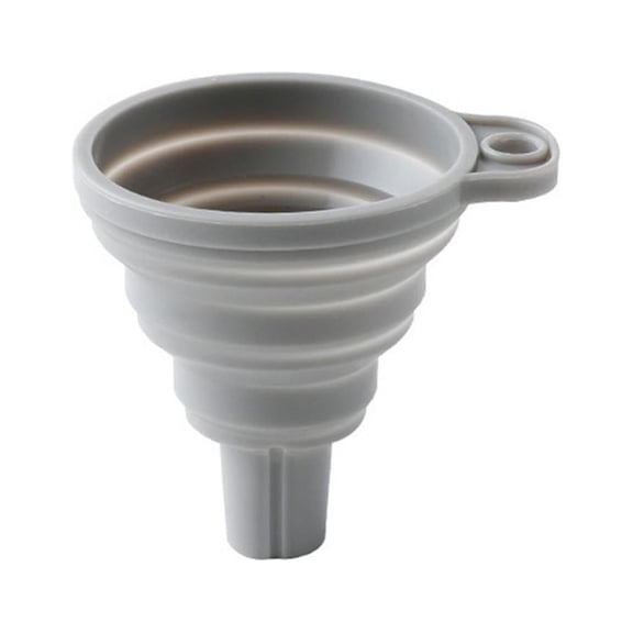3Pcs Silicone Collapsible Funnel,Kitchen Gadgets Accessories Foldable Funnel for Water Bottle Liquid Transfer Food Grade