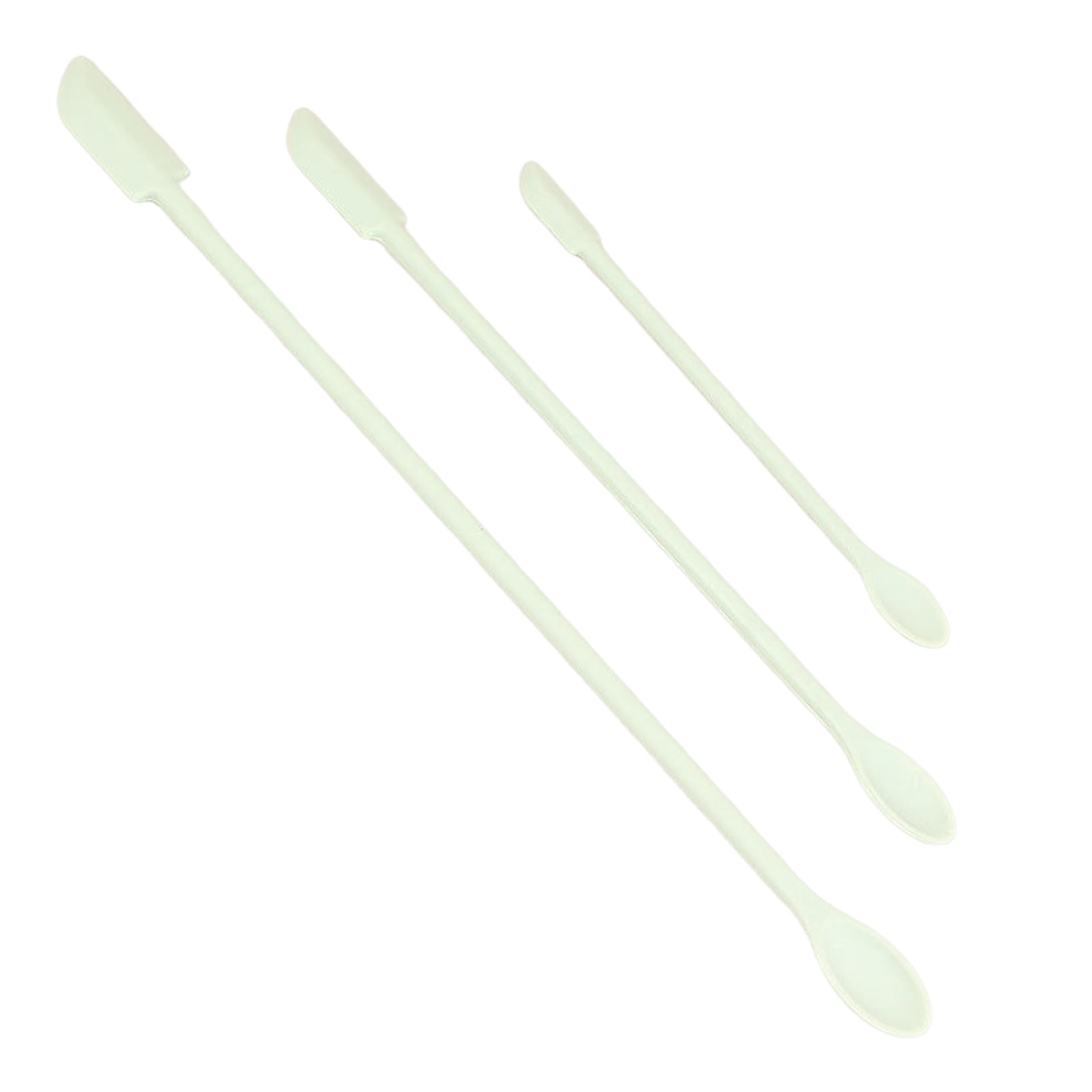 3Pcs Silicone Spatula Set Mini Jar Scraper Small Makeup Lotion Stirrer ...