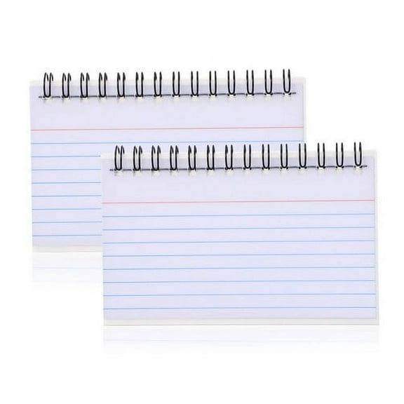 3Pcs Small Notepad Index Cards with Ring Memo Pads Spiral Notebook Pocket Plan Notepads