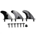 thumbnail image 1 of 3Pcs Soft Top Surfboard Fins Sets for Softboard Paddle Board Surf Boards Accessories, 1 of 6