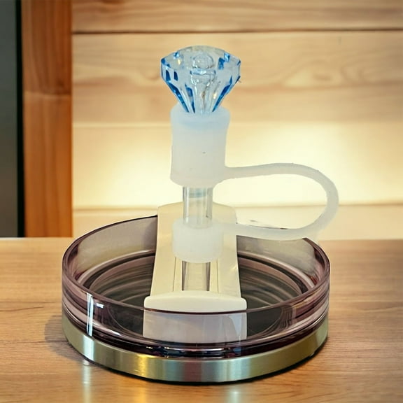 3Pcs Spill Resistant Straw Cap! Cagogo Straw Cap, Silicone Straw Cover, 10mm Straw Dust Cap Leak Prevention Stopper, Outdoor Tumbler Spill Protector, Cup Straw Sleeve for Travel Sports