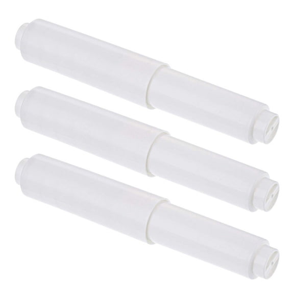 3Pcs Spring Loaded Roller Rod Tissue Rollers for Most Tissue Dispensers Bathroom Accessory