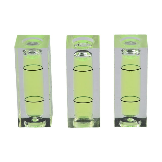 3Pcs Square Mini for Spirit Level Bubble Small Leveller for Leveling