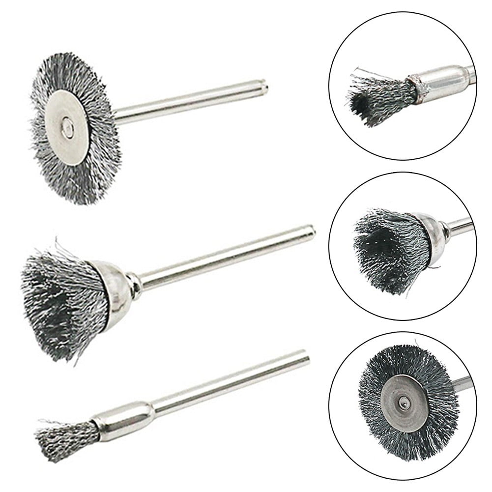 Long handle stainless steel wire brush industrial rust removal