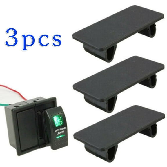 3Pcs Standard Rocker Switch Holder Blanking Plate Decal for Arb Carling Narva