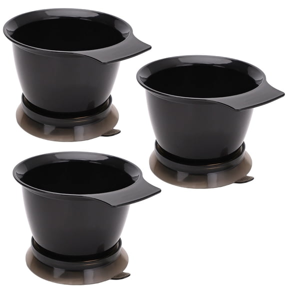 3Pcs Styling Accessory Set 500ml Practical Mixing Bowls Measurement Scale