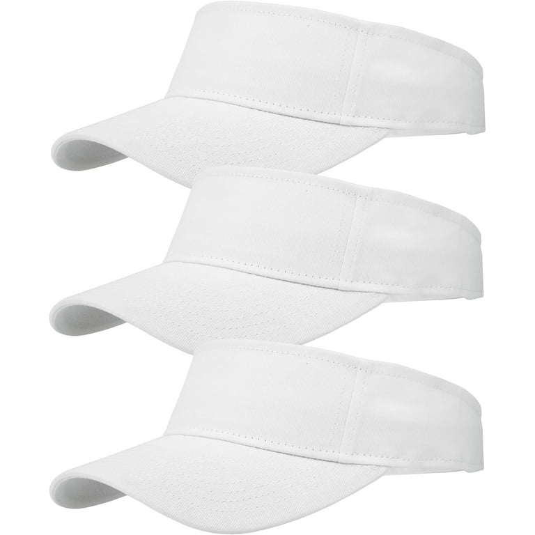 3Pcs Sun Visor for Women Men Outdoor Sport Golf Tennis  display picture 2