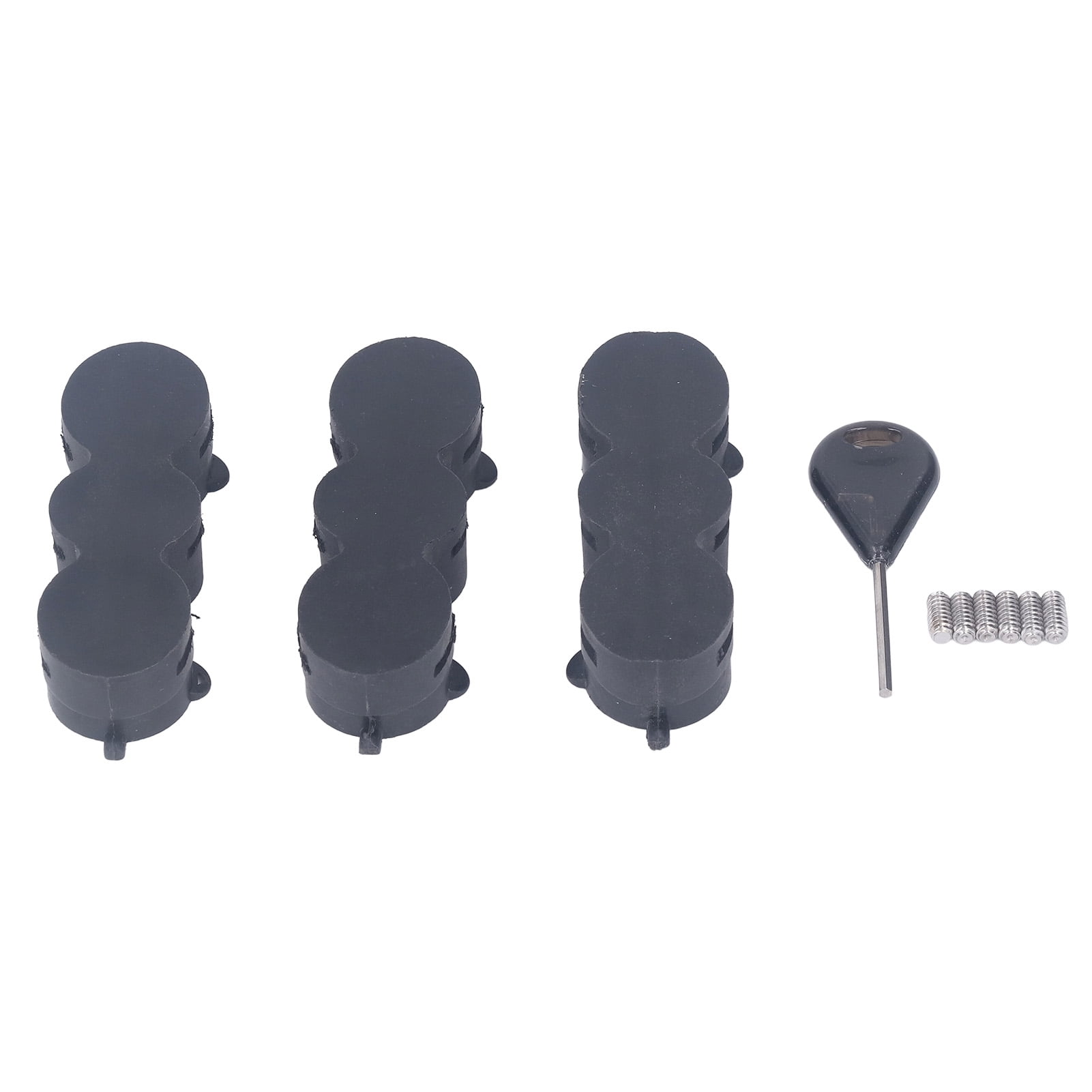 3Pcs Surfboard Fin Box Tail Rudder Box Replacement Groove Base Surf