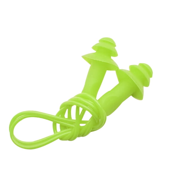 3Pcs Swimming Earplugs Diving Wired Earplugs! xqxayjr Comfortable Soft Silicone Ear Plugs for Swimming Surfing and Diving, Waterproof Ear Plugs for AdultsKids, Nose Clip Included for Water Park Pool