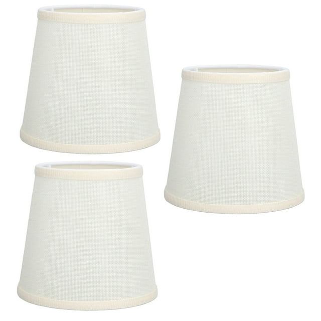 3Pcs Table Lampshade Hand Crafted High Transmittance Soft Cloth Highly