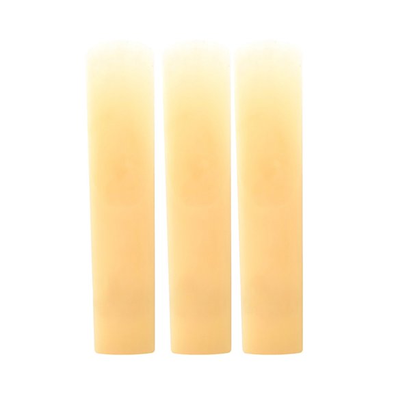 3Pcs Tenors/Alto/Soprano Saxophone Reeds Resin Sax Reed Set Musical Instruments Accessory Reeds Replacement for Beginner