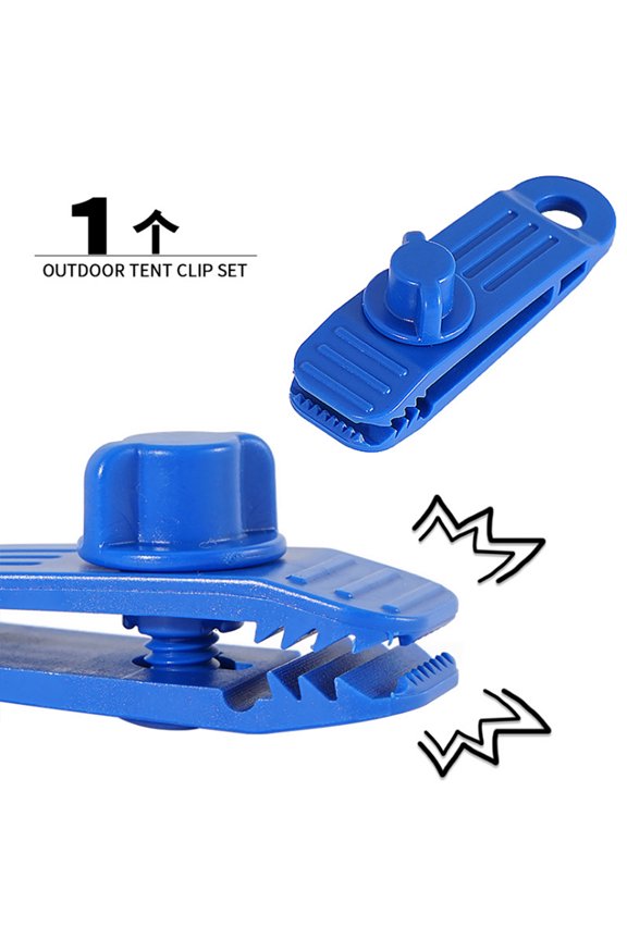 3Pcs Tent Clips! Yrmaups Heavy Duty Tarpaulin Clamp, Reusable Tarp Clip Buckle, Camping Awning Fastener, Outdoor Canopy Grip, Tarp Clamps for Tent
