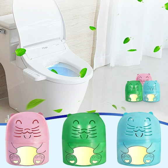 3Pcs Toilet Tank Cleaner Under $5! Yannianjz Toilet Bowl Cleaner Tablet, Blue Toilet Tank Cleaner for Fresh Smell, Long Lasting Toilet Cleaning Block, Septic Safe Toilet Cleaner Drop-Ins