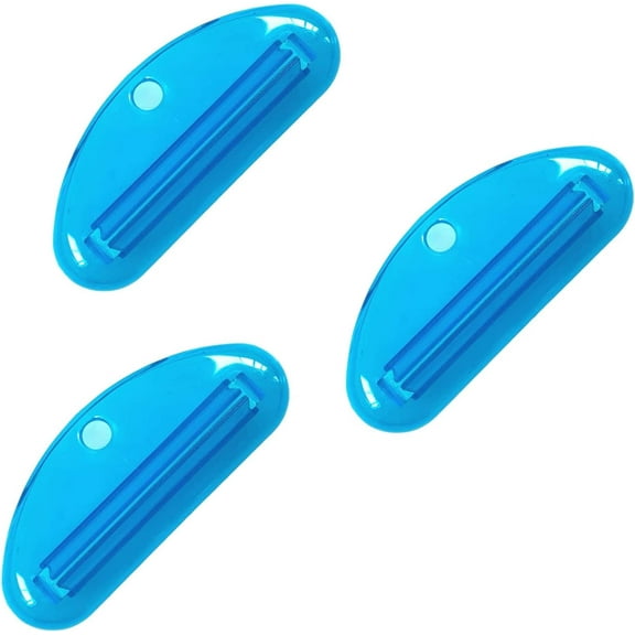 3Pcs Toothpaste Squeezers Ergonomics Colorful Multi-use Plastic Manual Tool Squeezing Universal Face Cleanser Rolling Squeezing