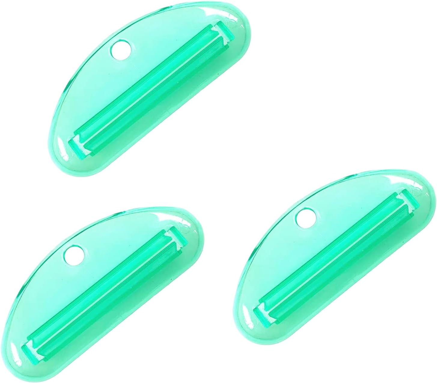 3Pcs Toothpaste Squeezers Ergonomics Colorful Multi-use Plastic Manual Tool Squeezing Universal Face Cleanser Rolling Squeezing